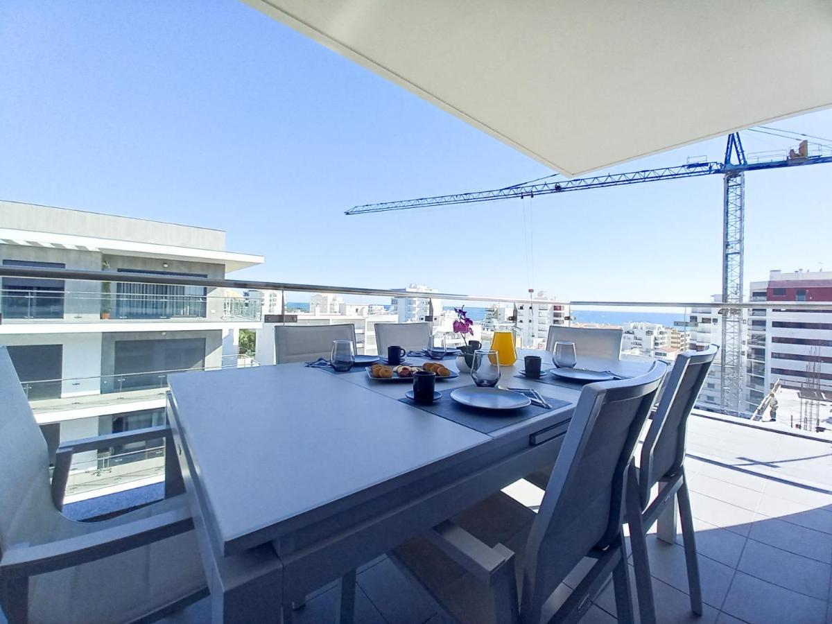 T3 Alto Forte -Vista Mar,Ar Condicionado,Garagem Quarteira Extérieur photo