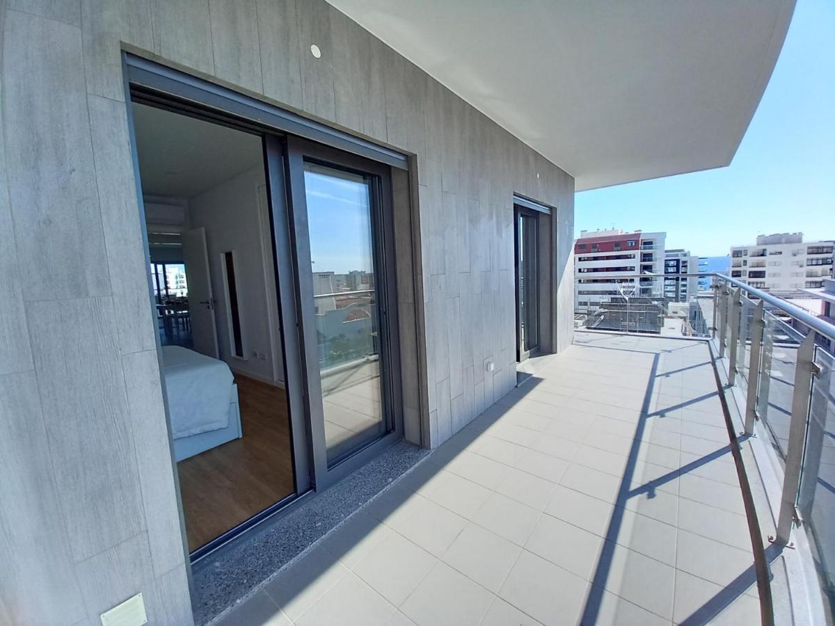 T3 Alto Forte -Vista Mar,Ar Condicionado,Garagem Quarteira Extérieur photo